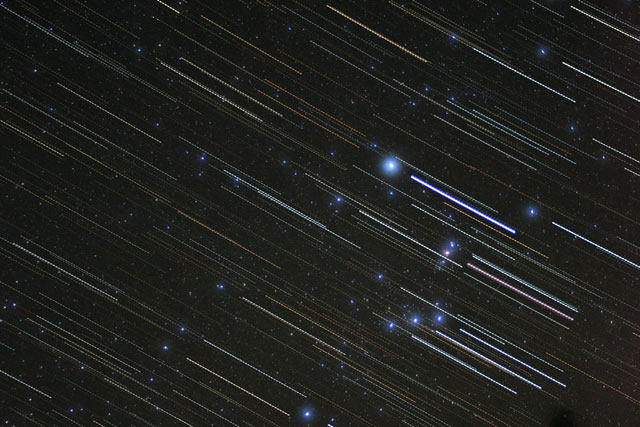Orion Star Trails