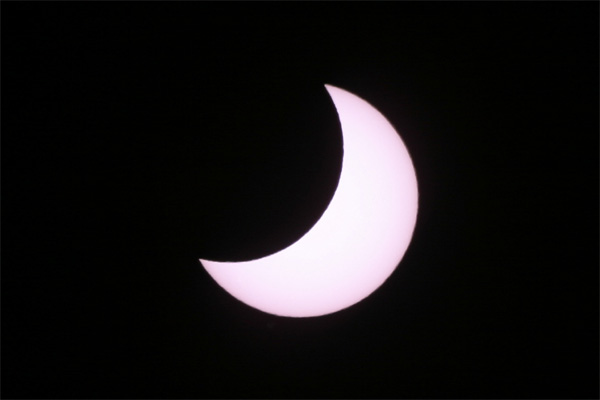 Partial Solar Eclipse, 7 February 2008